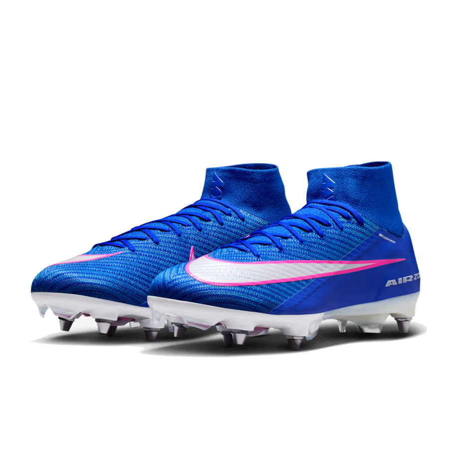 Nike Air Zoom Mercurial Superfly 10 SG-Pro bleu rose