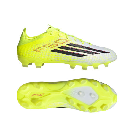 adidas F50 Pro MG jaune blanc