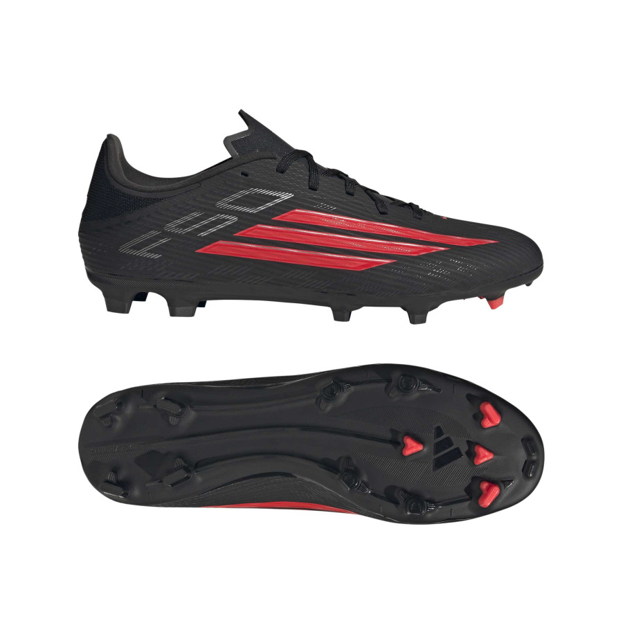 adidas F50 League FG/MG noir rouge