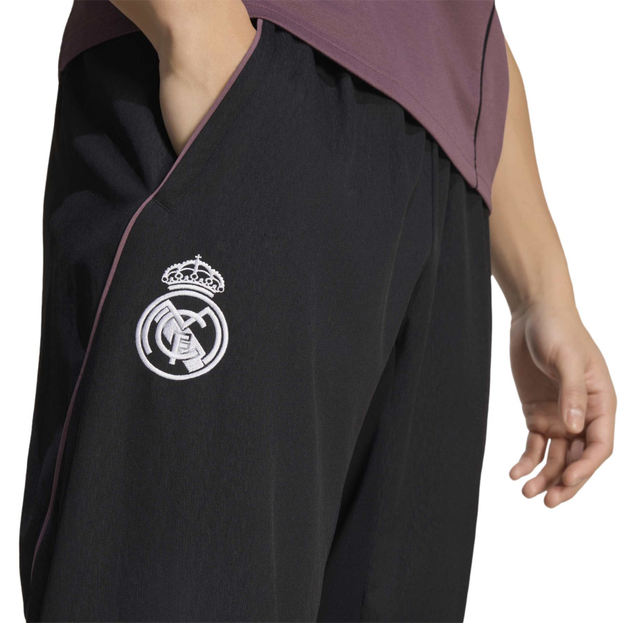 Pantalon survêtement Real Madrid woven noir violet