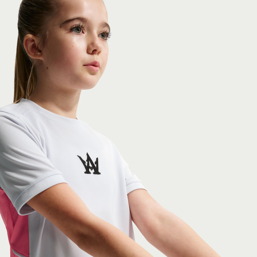 Maillot entraînement junior Nike Alexia Putellas gris rose