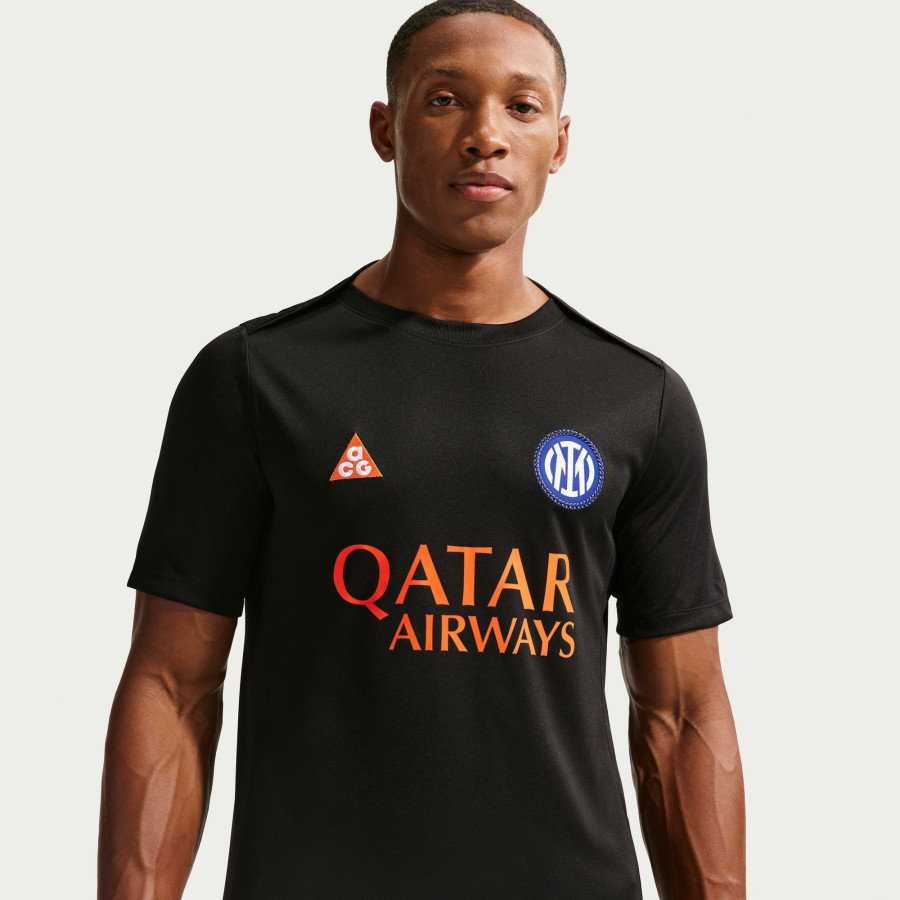 Maillot avant match Inter Milan ACG noir