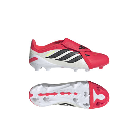 adidas Predator League junior FT FG rouge blanc