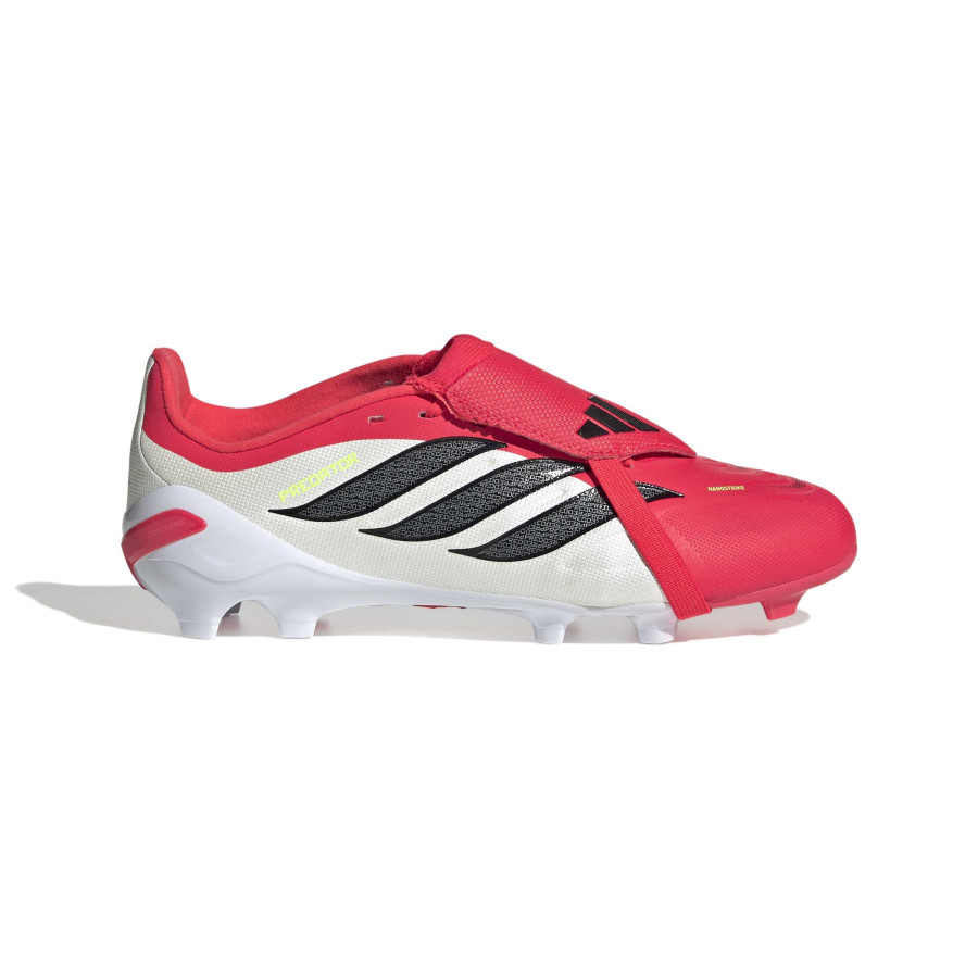 adidas Predator League junior FT FG rouge blanc