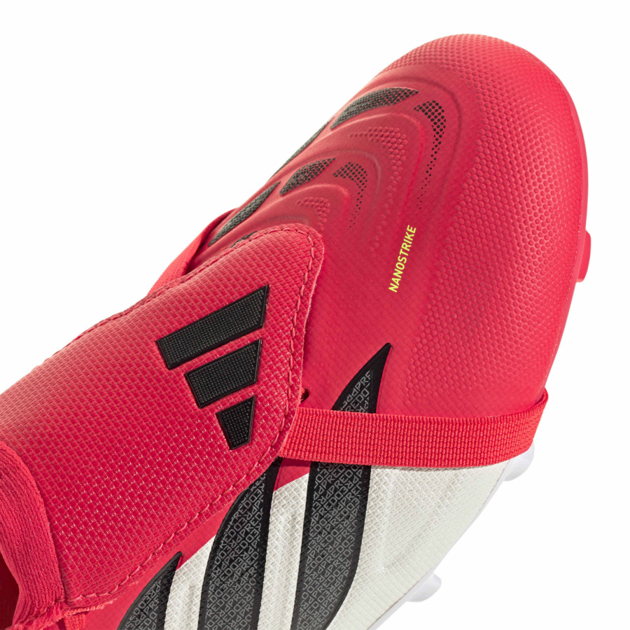 adidas Predator League junior FT FG rouge blanc