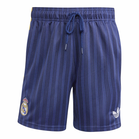 Short Real Madrid Retro Originals bleu jaune