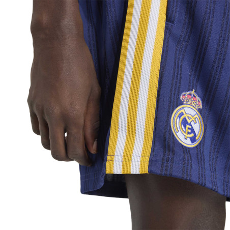 Short Real Madrid Retro Originals bleu jaune