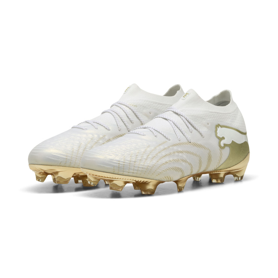 Puma Future 9 Ultimate FG blanc or