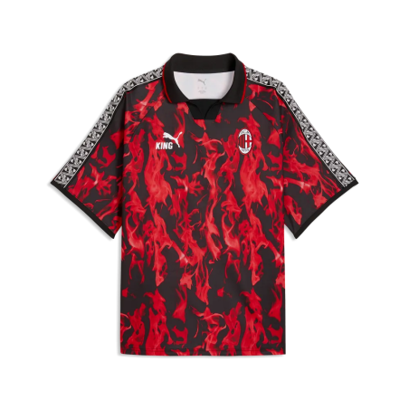 Maillot AC Milan King Retro rouge noir