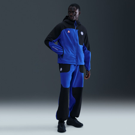 Veste survêtement Inter Milan ACG Polartec bleu noir 