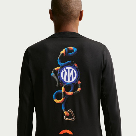 Sweat avant match Inter Milan ACG noir