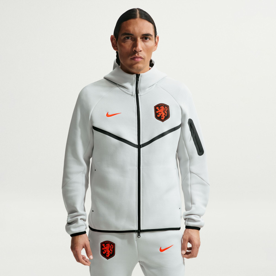 KNVB M NK TCH FLC FZ WR HOODIE