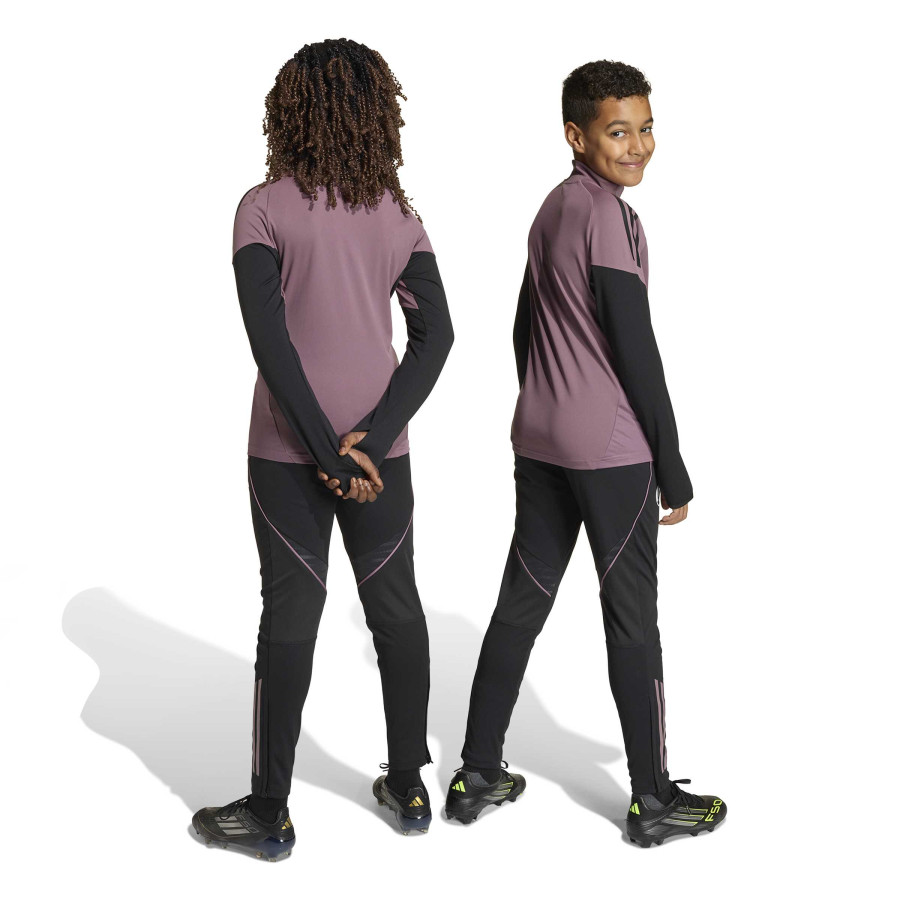 Pantalon survêtement junior Real Madrid noir violet