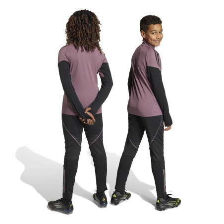 Pantalon survêtement junior Real Madrid noir violet