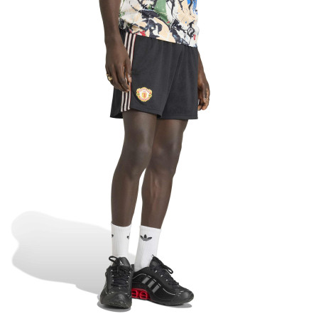 Short Manchester United x Stone Roses noir