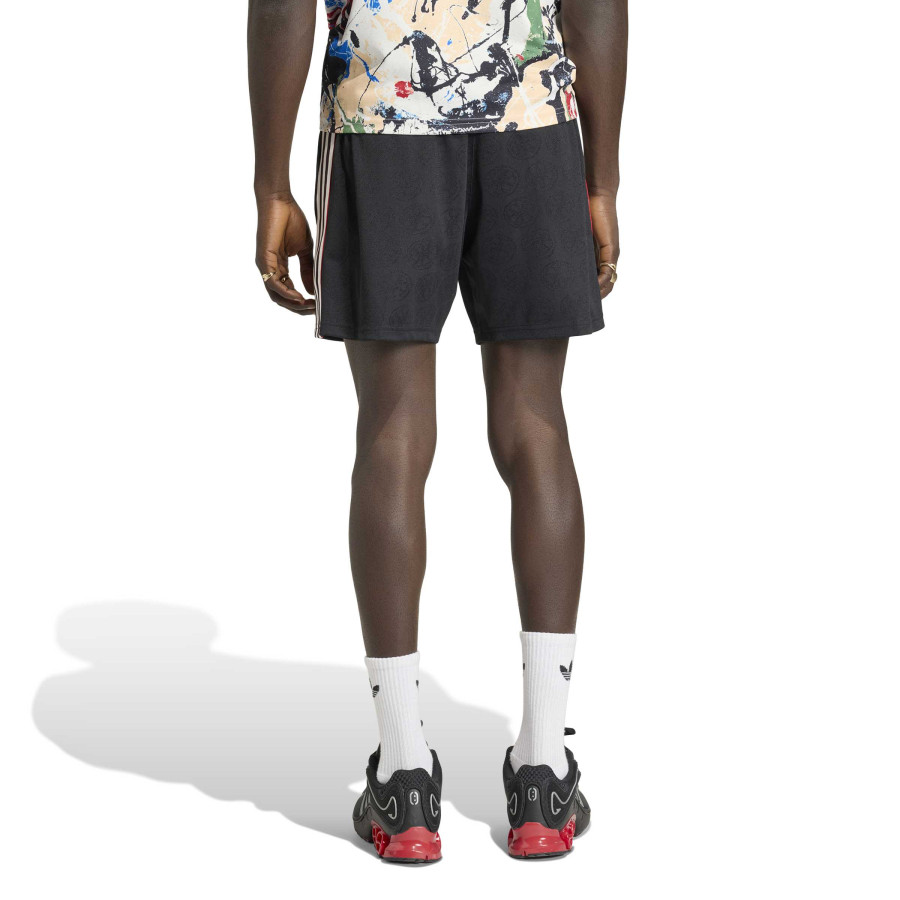 Short Manchester United x Stone Roses noir