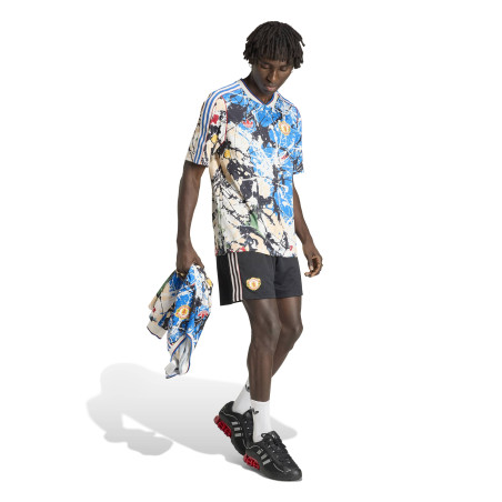 Short Manchester United x Stone Roses noir