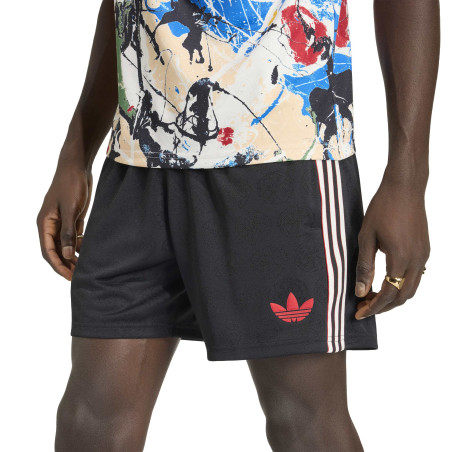 Short Manchester United x Stone Roses noir