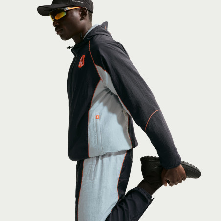 Pantalon survêtement Chelsea woven noir orange