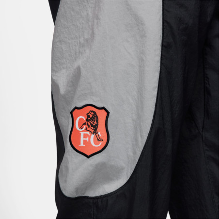 Pantalon survêtement Chelsea woven noir orange