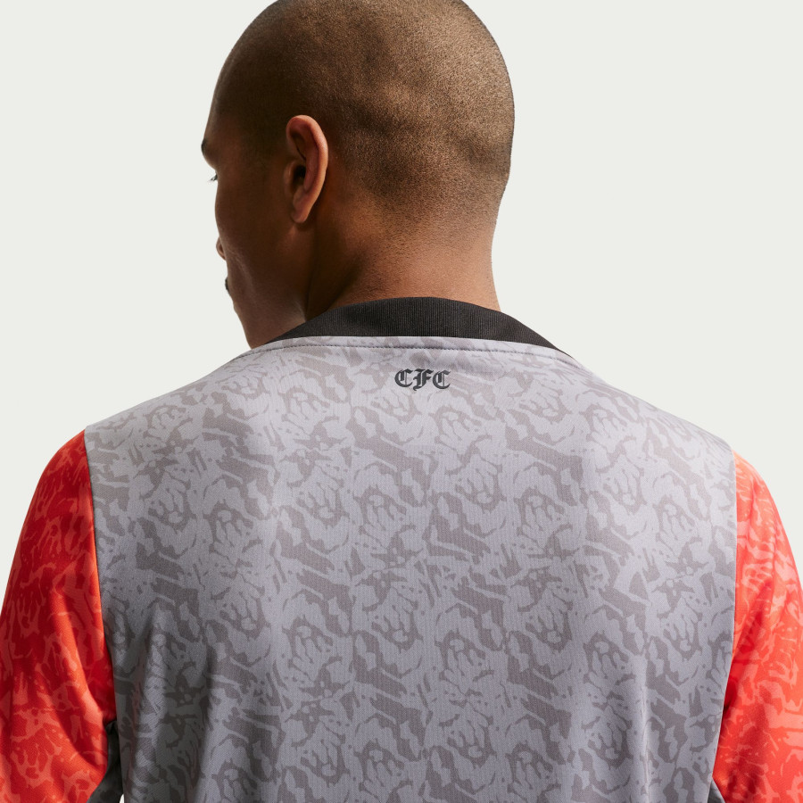 Maillot avant match Chelsea gris orange