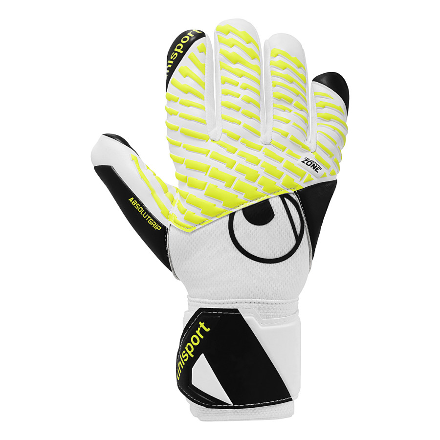 Gants Gardien junior Uhlsport Absolutgrip HN Pro blanc jaune