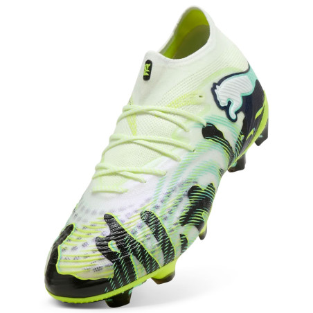 Puma Future 9 Ultimate Creativity FG jaune vert 