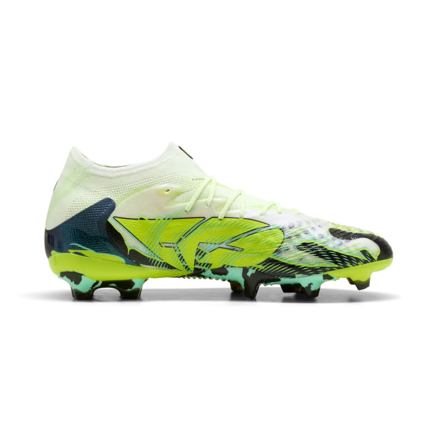 Puma Future 9 Ultimate Creativity FG jaune vert 