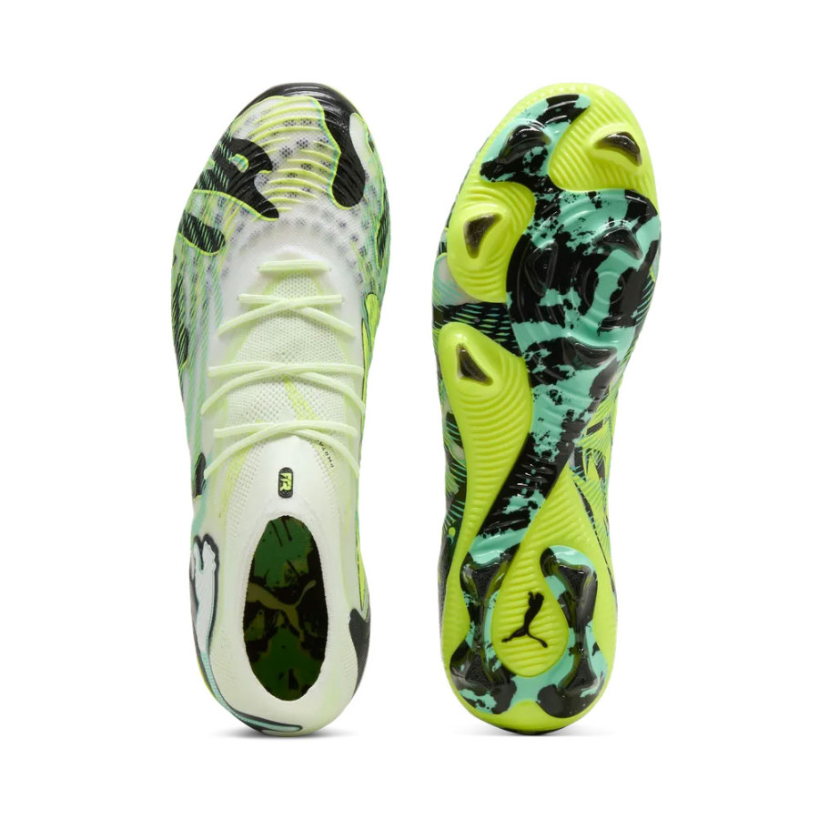 Puma Future 9 Ultimate Creativity FG jaune vert 
