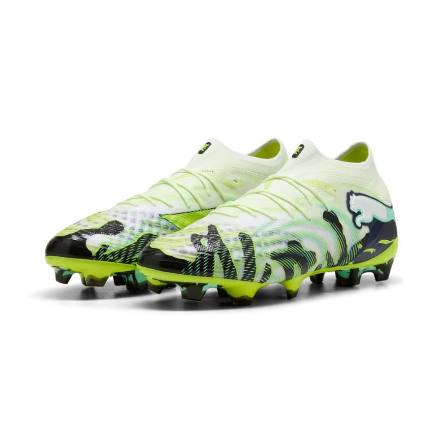 Puma Future 9 Ultimate Creativity FG jaune vert 