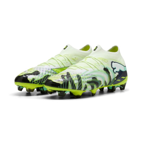 Puma Future 9 Ultimate Creativity FG jaune vert 