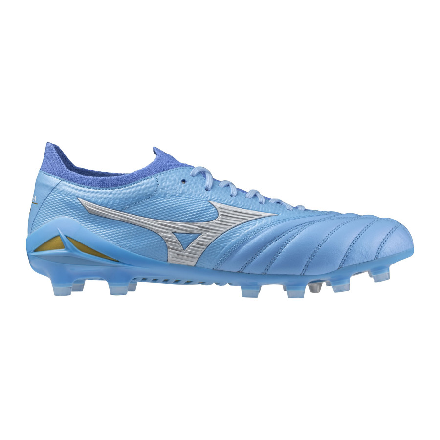 Mizuno Morelia Neo IV Beta Japan Elite FG bleu or