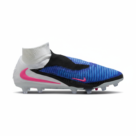 Nike Phantom 6 montante Elite AG-Pro bleu rose