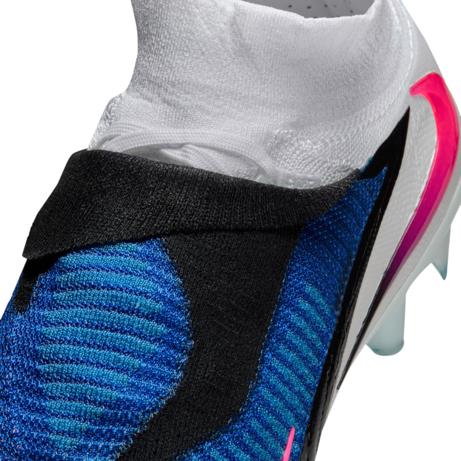 Nike Phantom 6 montante Elite AG-Pro bleu rose