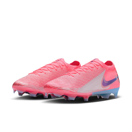 Nike Air Zoom Mercurial Vapor 16 Elite Vinicius Jr FG rose bleu