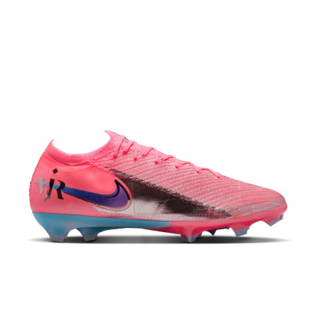Nike Air Zoom Mercurial Vapor 16 Elite Vinicius Jr FG rose bleu