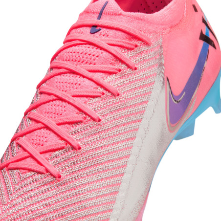 Nike Air Zoom Mercurial Vapor 16 Elite Vinicius Jr FG rose bleu