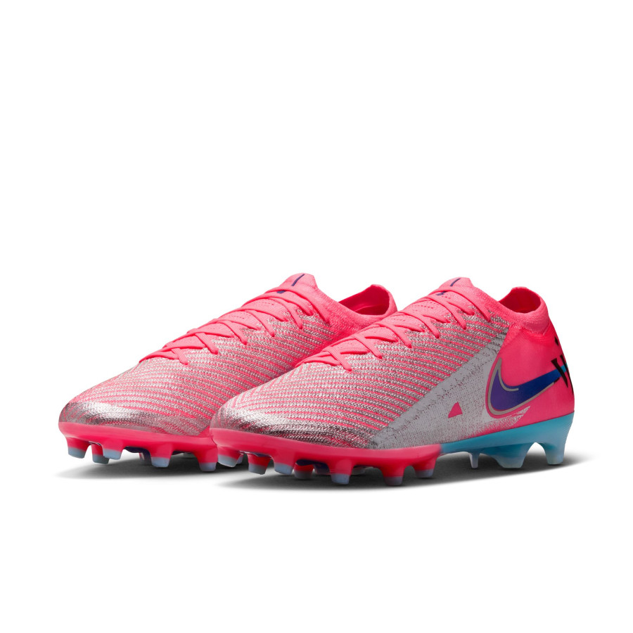 Nike Air Zoom Mercurial Vapor 16 Elite Vinicius Jr AG-Pro rose bleu