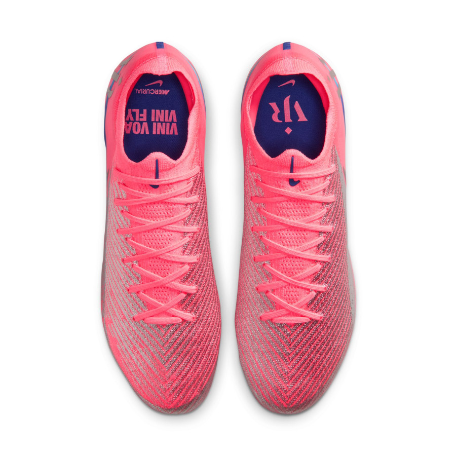Nike Air Zoom Mercurial Vapor 16 Elite Vinicius Jr AG-Pro rose bleu