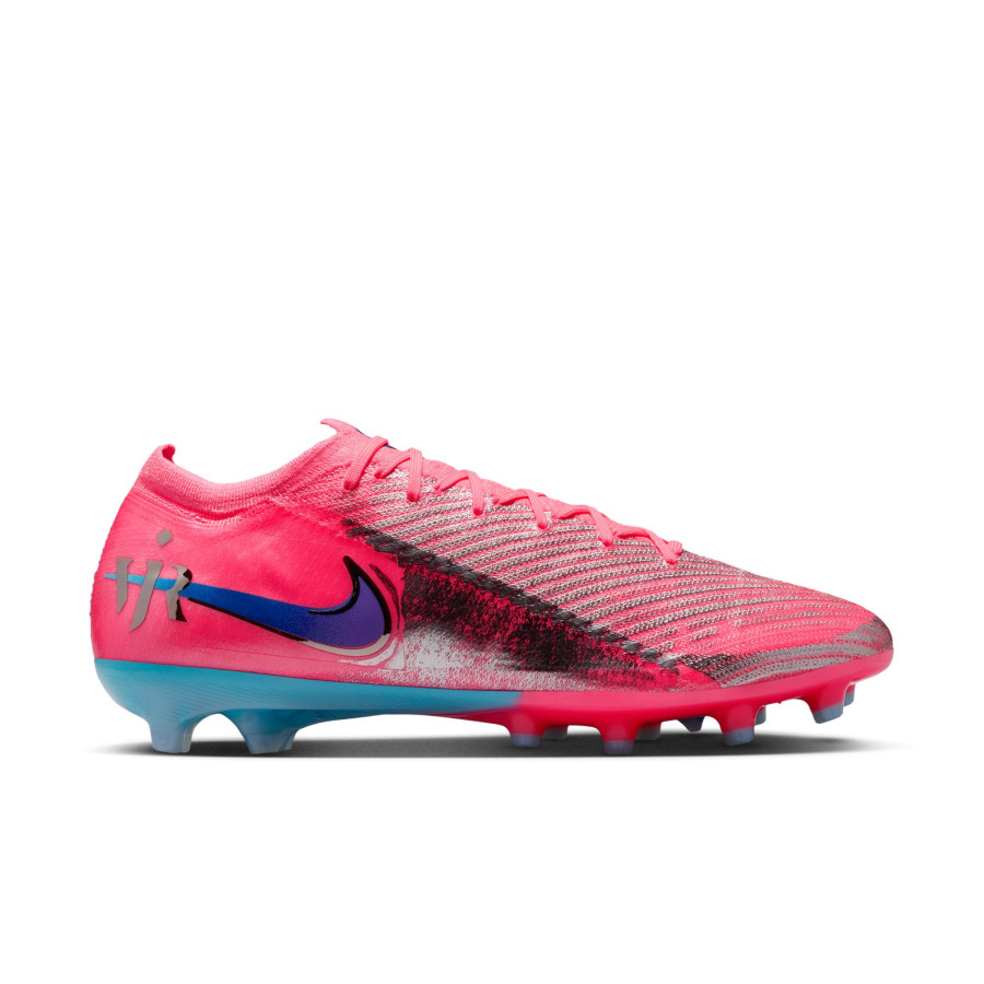 Nike Air Zoom Mercurial Vapor 16 Elite Vinicius Jr AG-Pro rose bleu