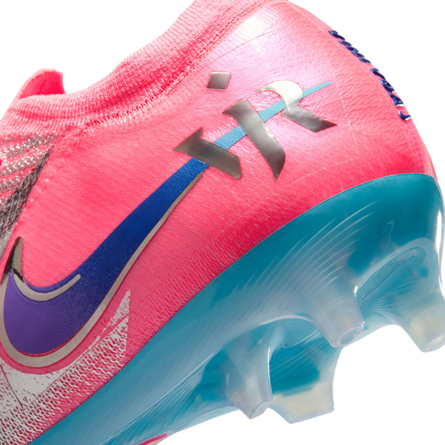 Nike Air Zoom Mercurial Vapor 16 Elite Vinicius Jr AG-Pro rose bleu