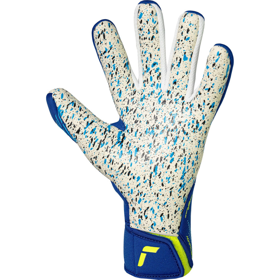 Gants Gardien Reusch junior Fastgrip Fusion bleu