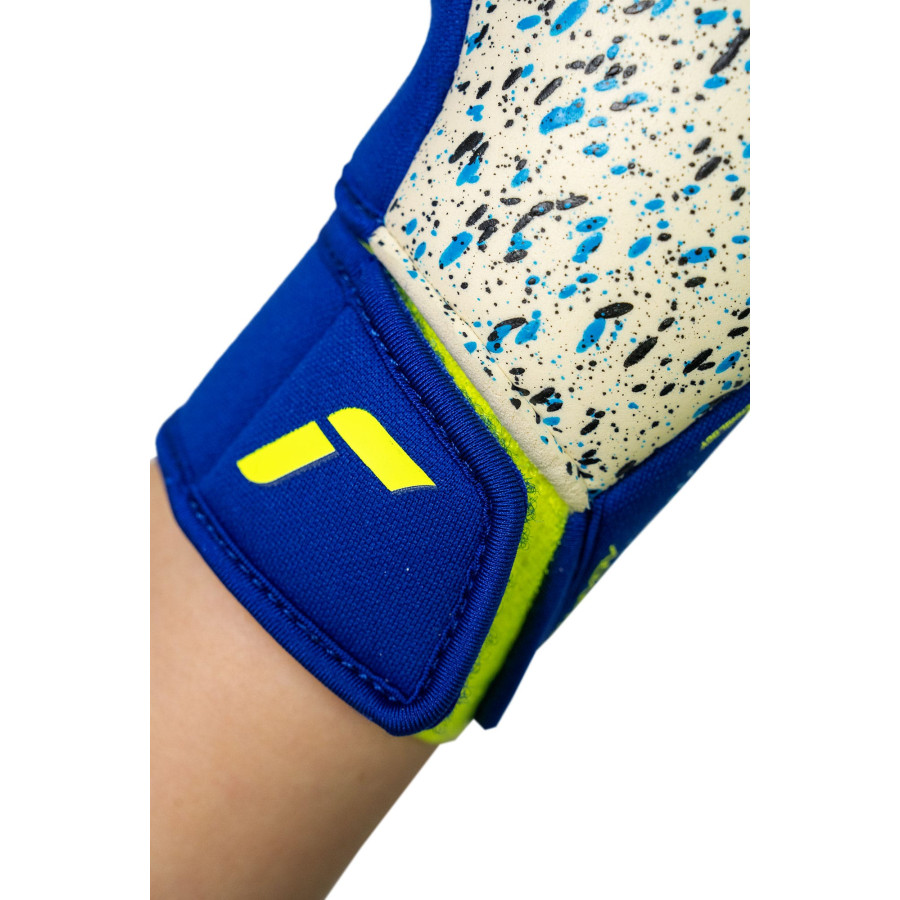 Gants Gardien Reusch junior Fastgrip Fusion bleu