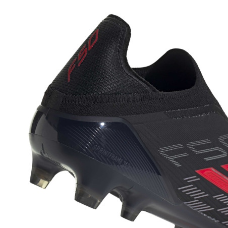 adidas F50 LaceLess Elite FG noir rouge