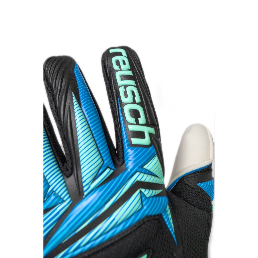 Gants gardien Reusch Attrakt RE:GRIP noir bleu
