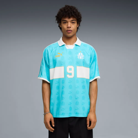 Maillot OM King Retro bleu