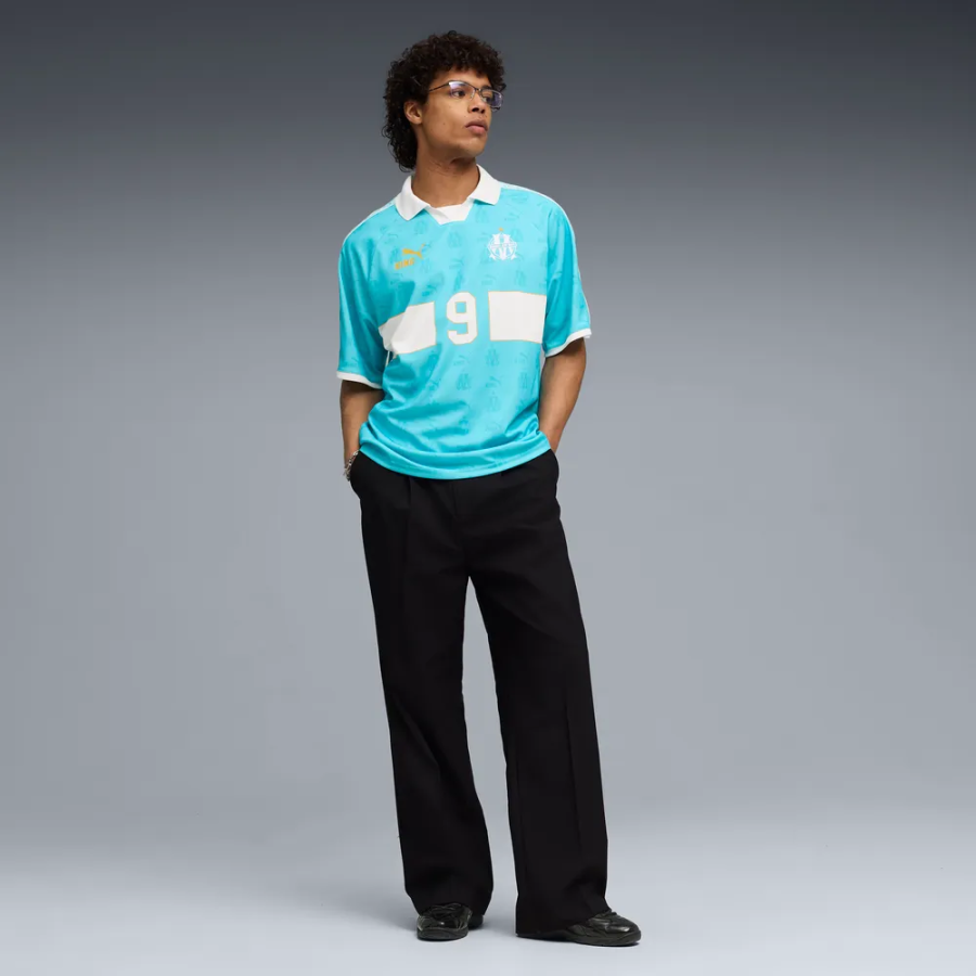 Maillot OM King Retro bleu