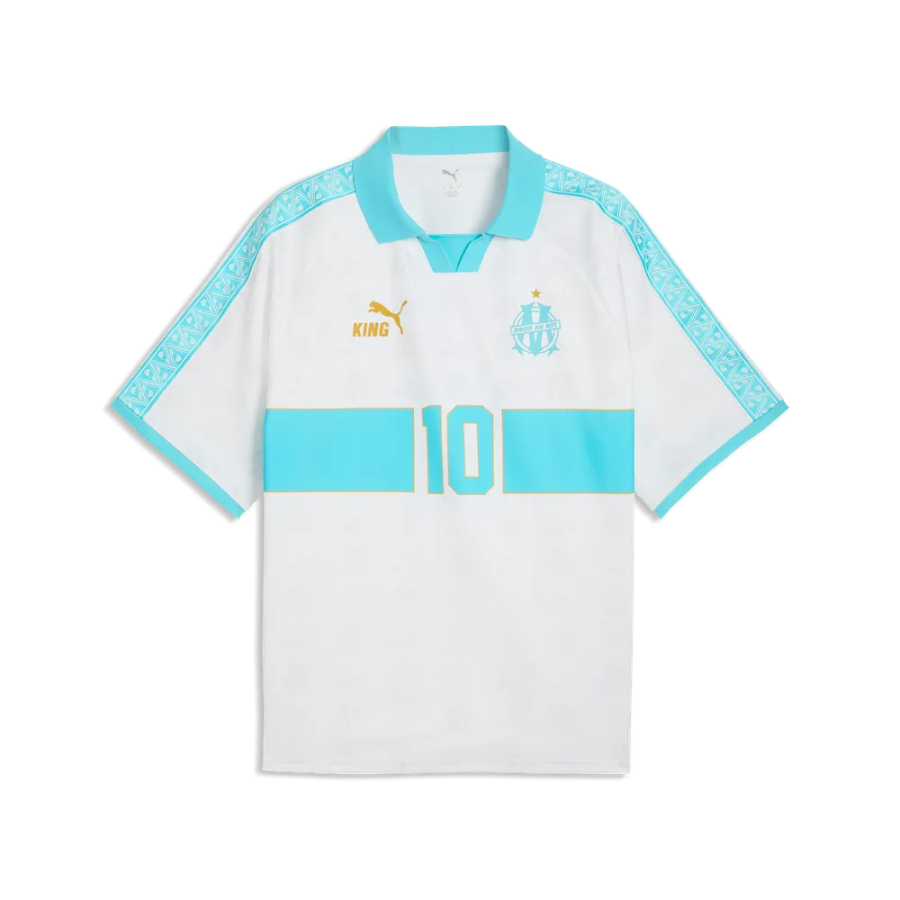 Maillot OM King Retro blanc