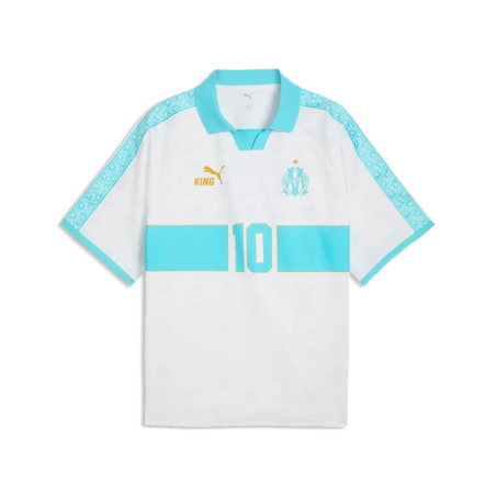 Maillot OM King Retro blanc
