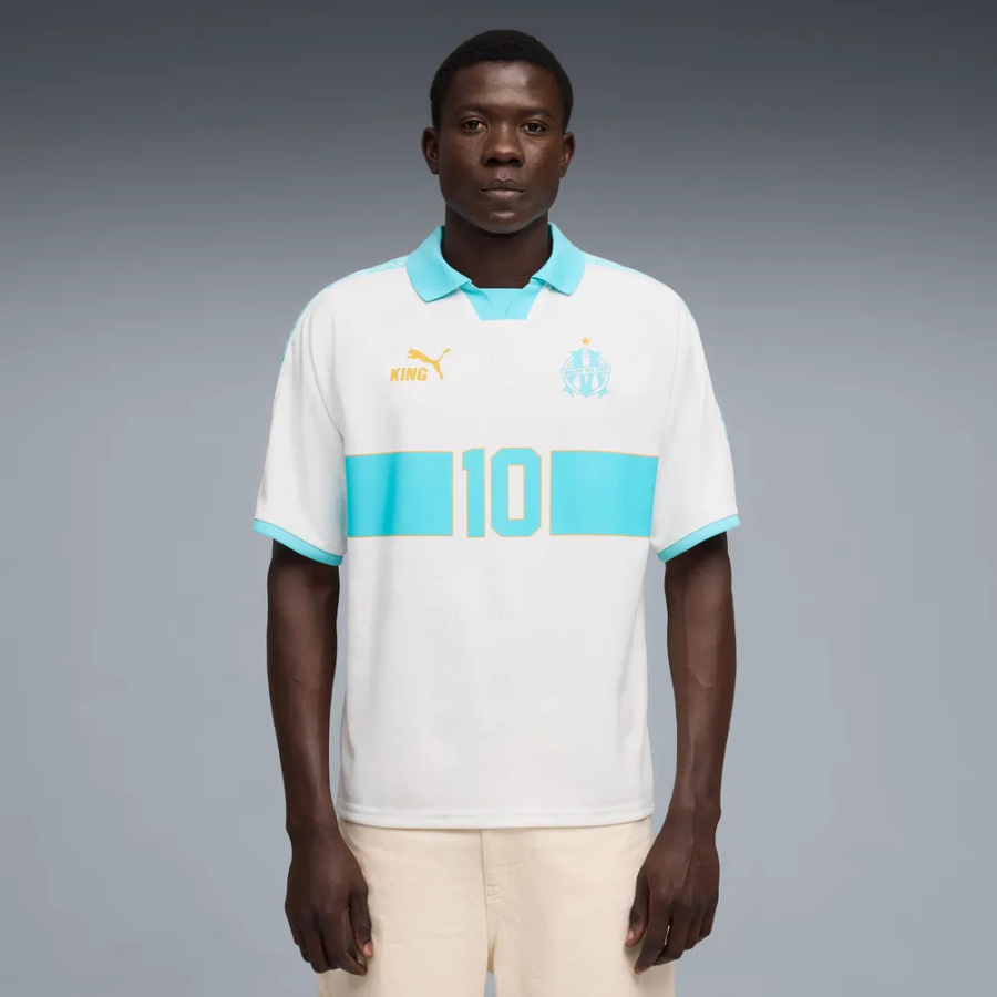 Maillot OM King Retro blanc